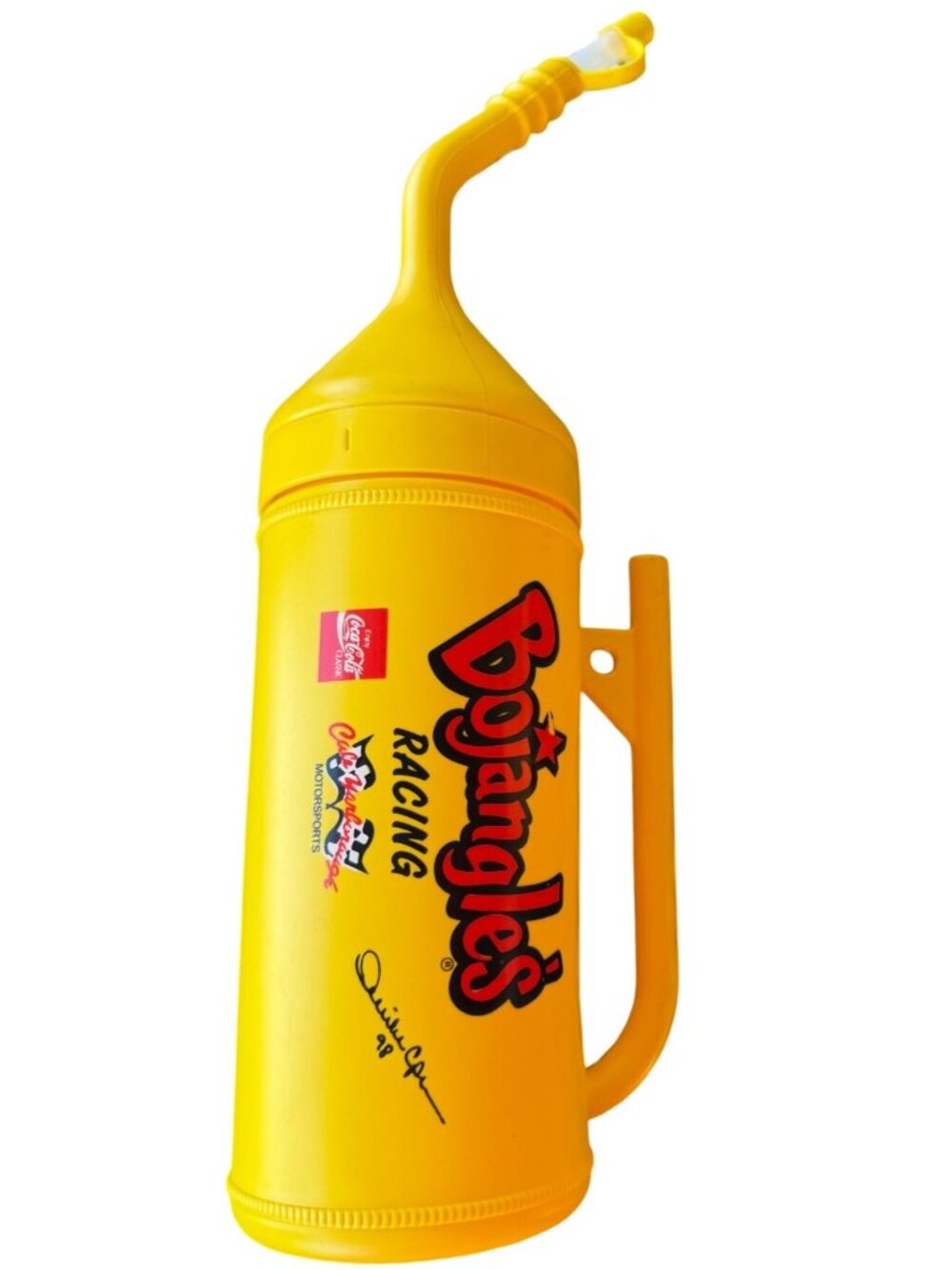 NASCAR Bojangles Racing Fuel Can 32 oz. Water Bottle w/Handle Derrike Cope #98